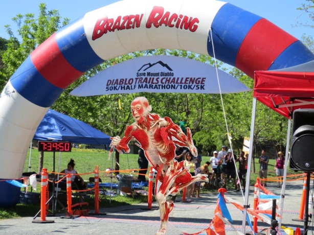 Brazen Racing Mt Diablo Trails Challenge 50k finish