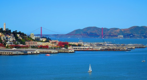GG Bridge from Bay Bridge