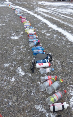 Official "aid station" for Antarctica Marathon 2013