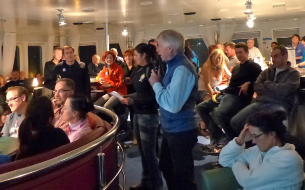 Antarctica Marathon 2013 pre-race briefing (photo credit: Mike Sohaskey)