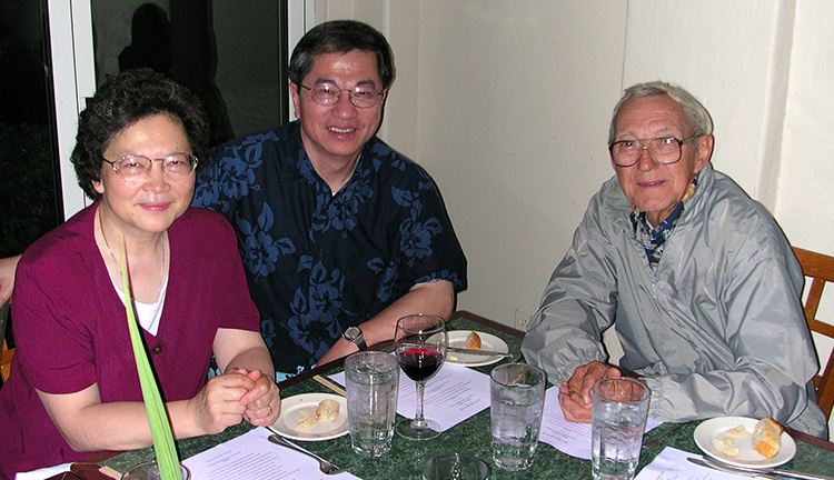 Dad with Katie's parents