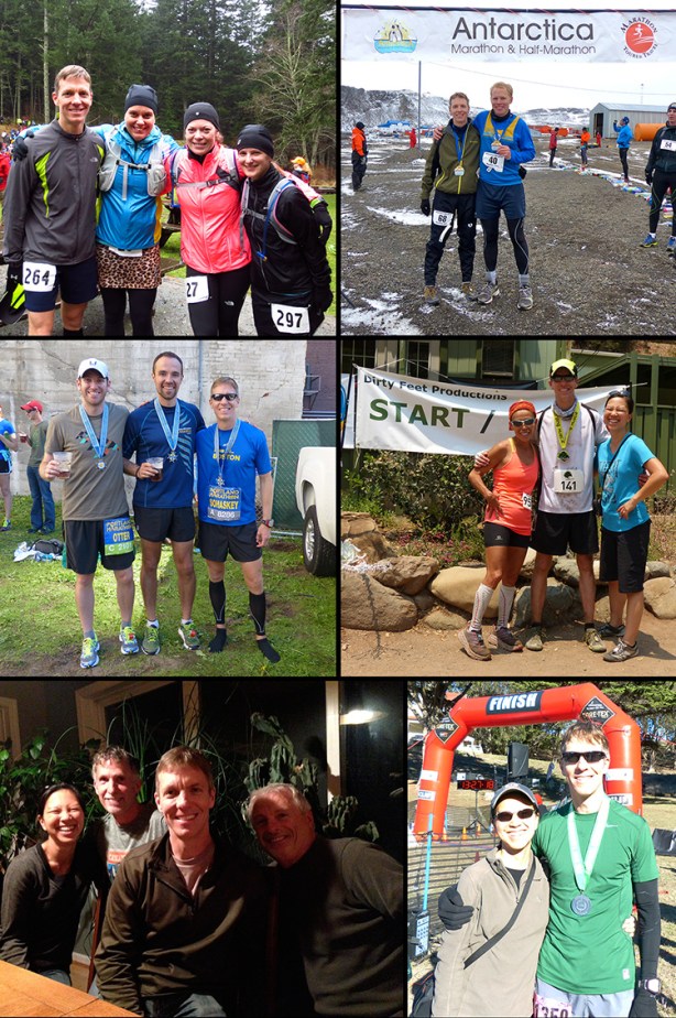 Mike Sohaskey - 2013 race collage