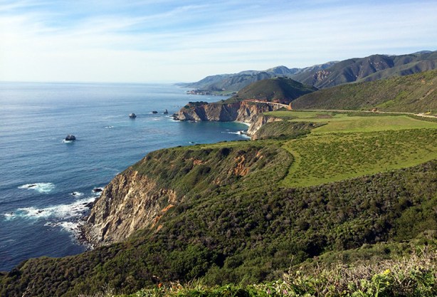 Hurricane Point, mile 12 of Big Sur International Marathon
