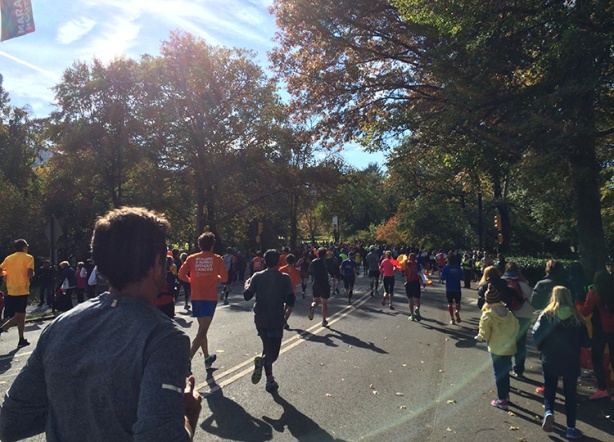 New York Marathon - Central Park home stretch