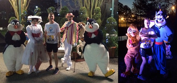 Mike Sohaskey with Mary Poppins & Aladdin