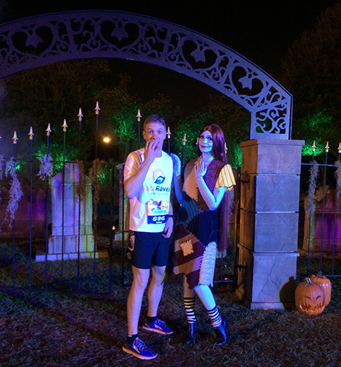 Mike Sohaskey & Sally from The Nightmare Before Christmas