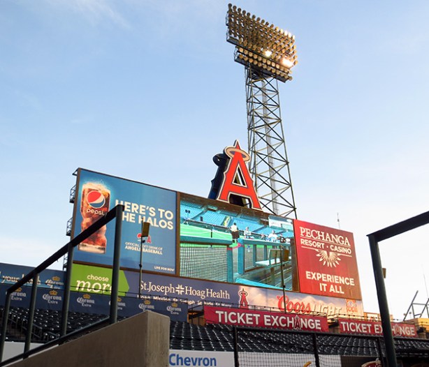 Angel Stadium - Avengers Half Marathon course
