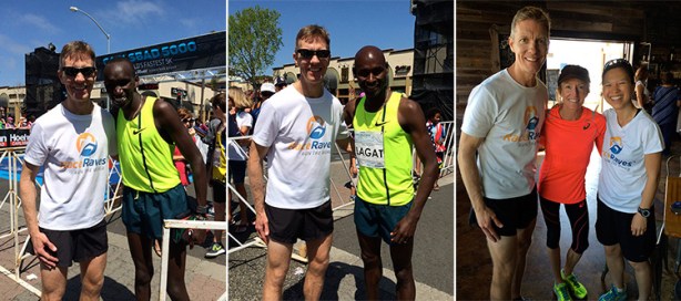 Mike Sohaskey with Carlsbad 5000 elites