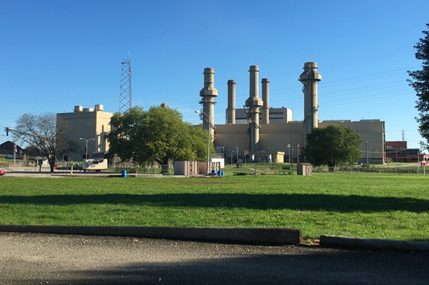 Power Park section of Omaha Marathon