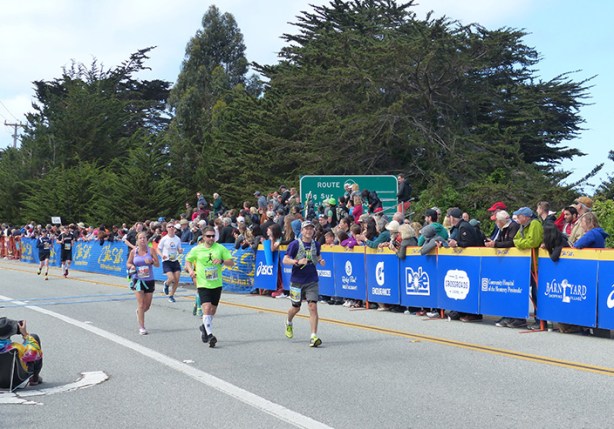 Big Sur International Marathon finish