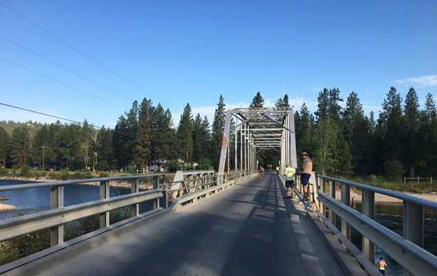 Maclay Bridge - Mile 17 of Missoula Marathon