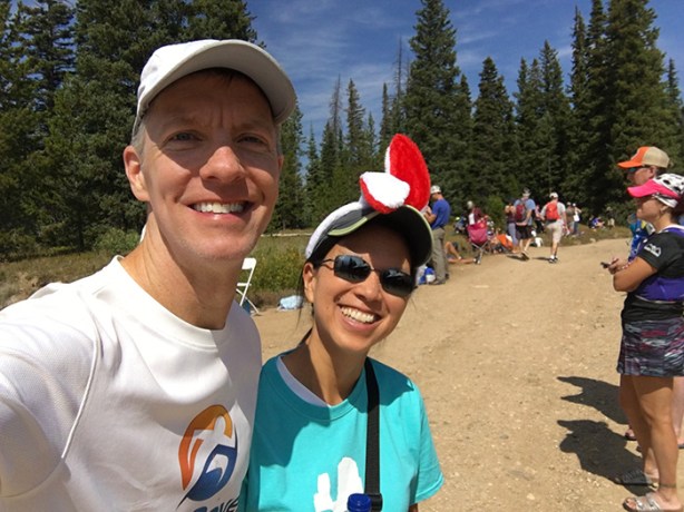 Mike Sohaskey & Katie at Dumont Lake Station (Run Rabbit Run)