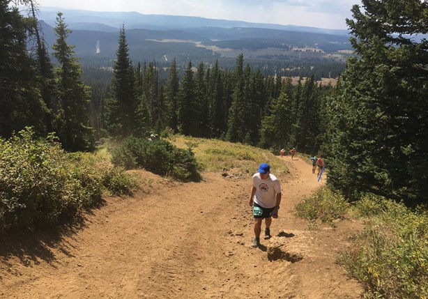 Hike to Rabbit Ears (Run Rabbit Run 50, mile 25)