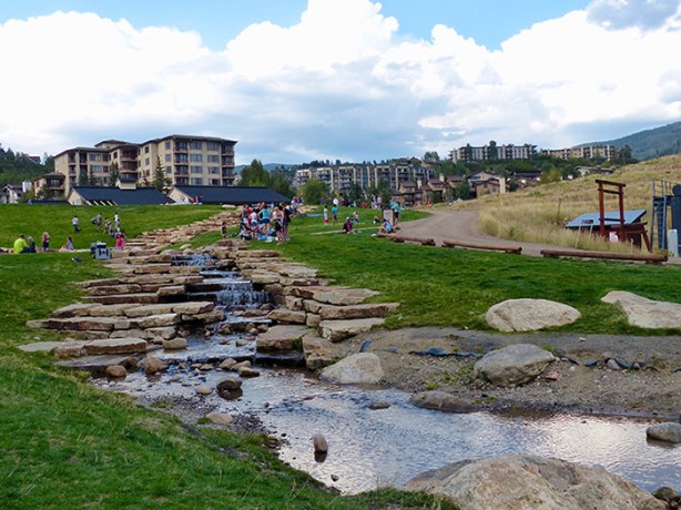 Run Rabbit Run finish area