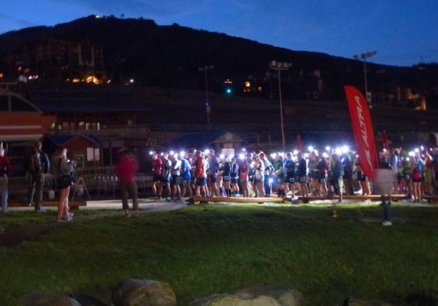 Run Rabbit Run 50-miler start line