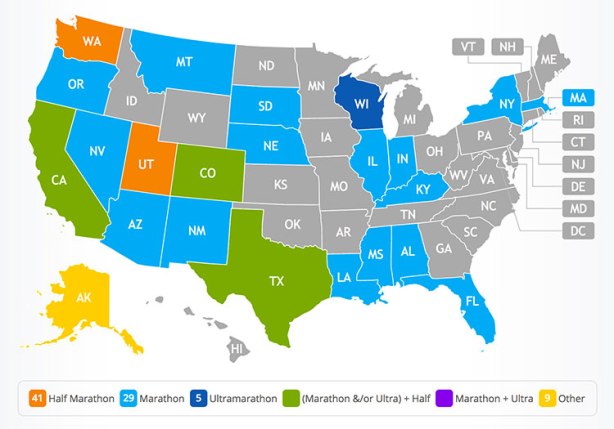 Mike Sohaskey's 50 States map