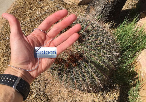 Bataan Memorial Death March dog tags