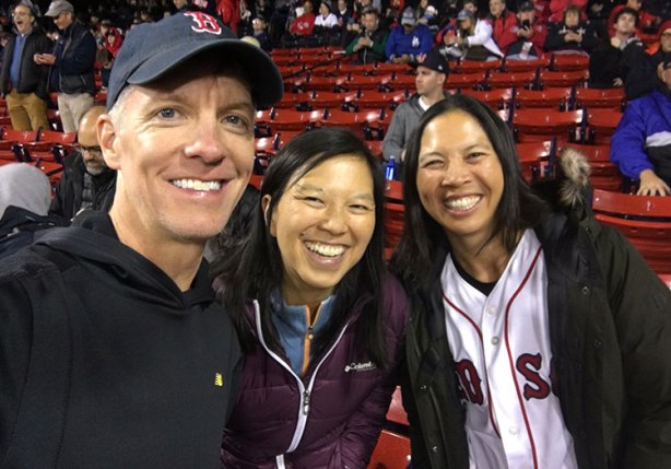Attending Game One of World Series at Fenway Park