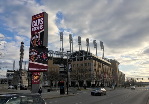 Progressive Field, home of the Cleveland Indians