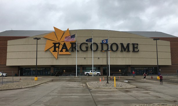 Outside view of Fargodome