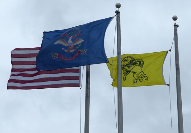 Flags in North Dakota